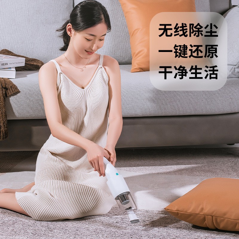无线吸尘器 印logo贴牌家用车载吸尘器 外观专利USB充电