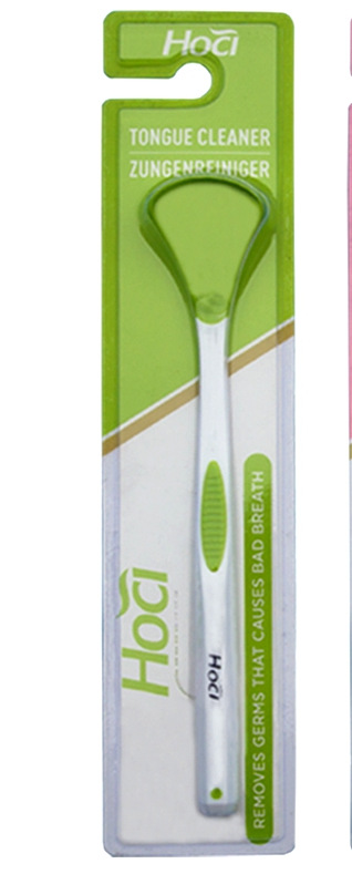 跨境电商英文独立包装 刮舌器舌苔清洁器批发去除口臭舌苔工厂店