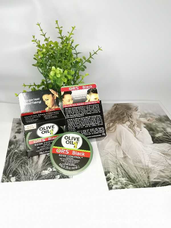 olive oil橄榄跨境定型蓬松保湿发固体发胶护发造型