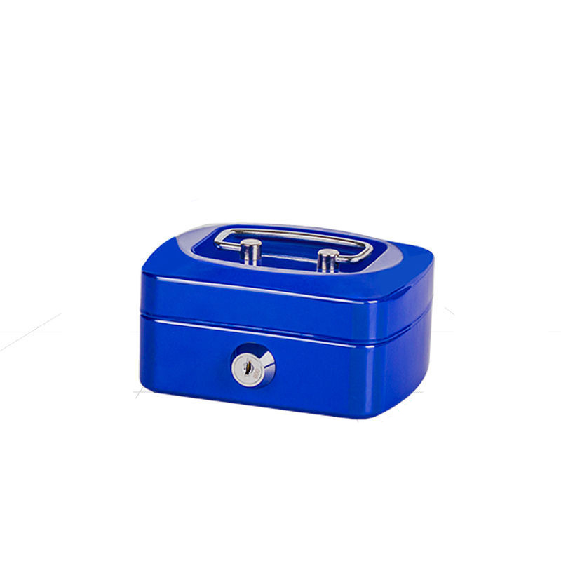 椭圆手提钱箱-5英寸-钥匙款