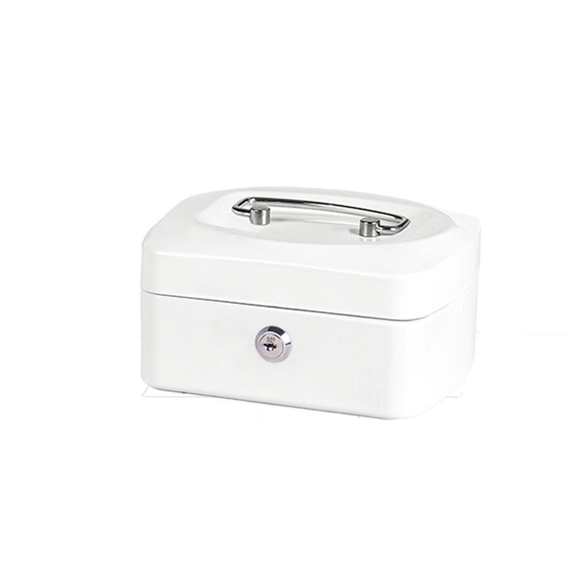 椭圆手提钱箱-5英寸-钥匙款