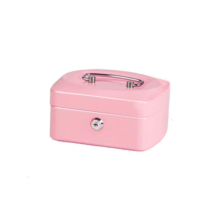 椭圆手提钱箱-5英寸-钥匙款