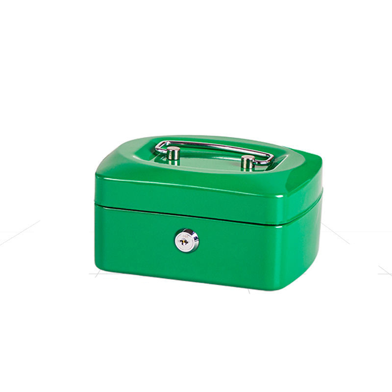 椭圆手提钱箱-5英寸-钥匙款