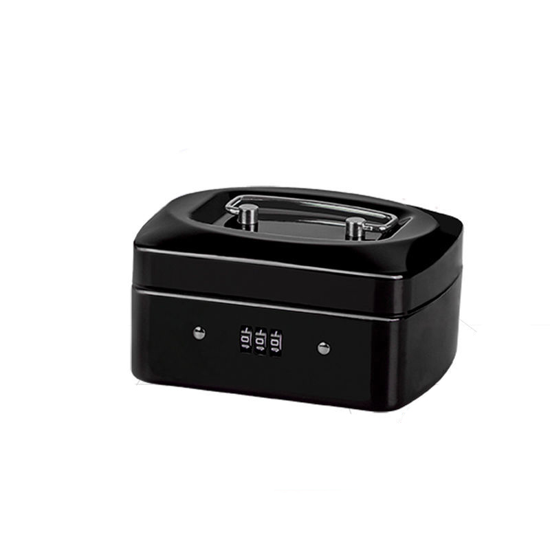 椭圆手提钱箱-6英寸-密码款