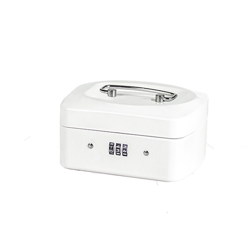 椭圆手提钱箱-6英寸-密码款