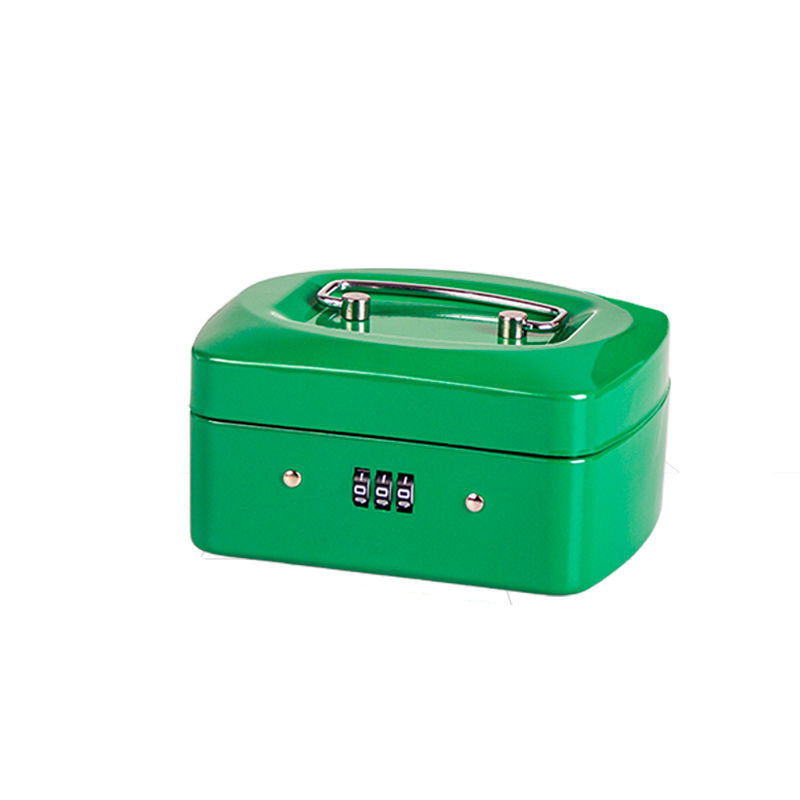 椭圆手提钱箱-6英寸-密码款