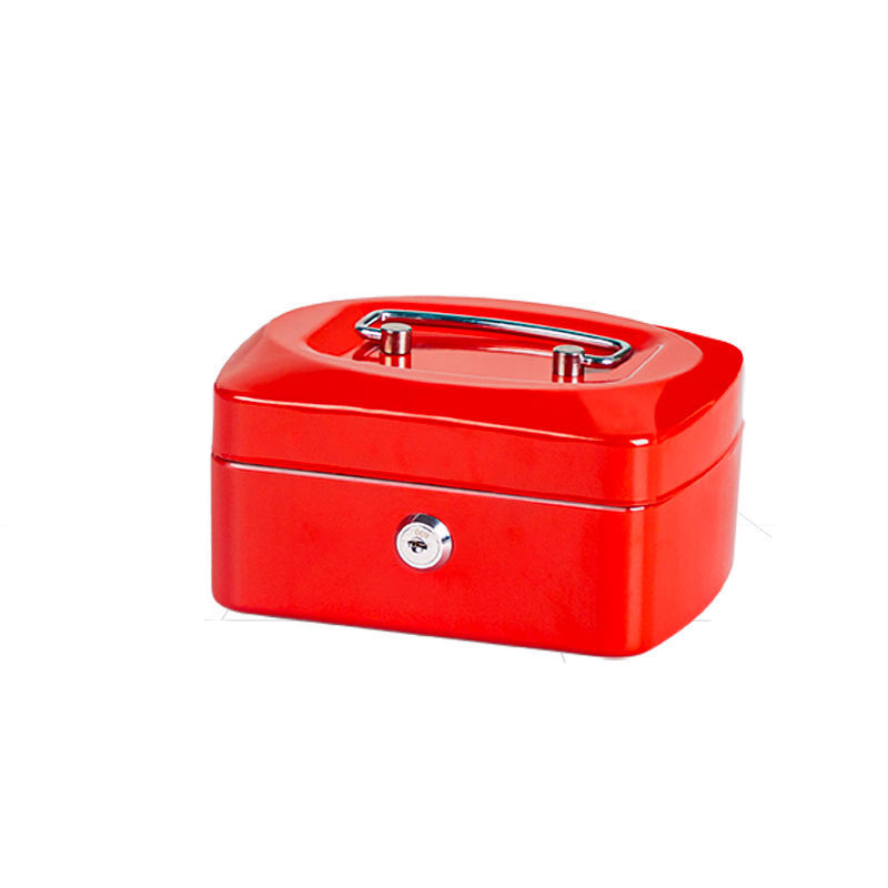 椭圆手提钱箱-6英寸-钥匙款