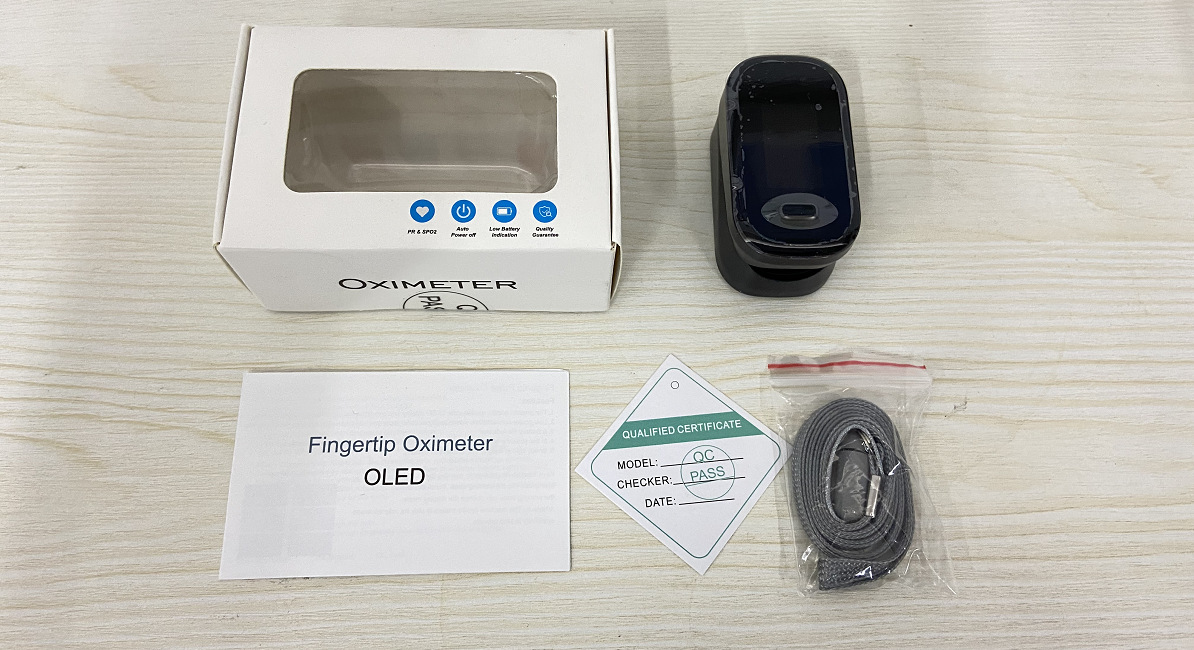 血氧仪 指夹式血氧饱和度检测仪 脉搏监测仪 外贸