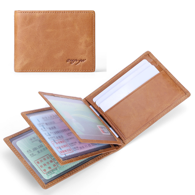 复古油蜡皮驾驶证皮套真皮行驶证件包牛皮驾照本超薄卡包证件夹