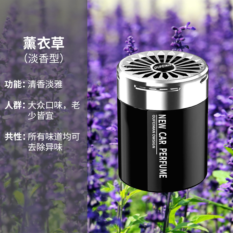 车载香薰创意车内玻璃香薰杯摆件车用固体香膏中控装饰品汽车香水