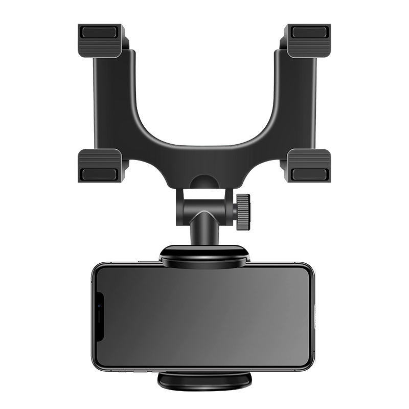 汽车后视镜导航仪手机支架多功能通用支架车载导航固定夹汽车用品