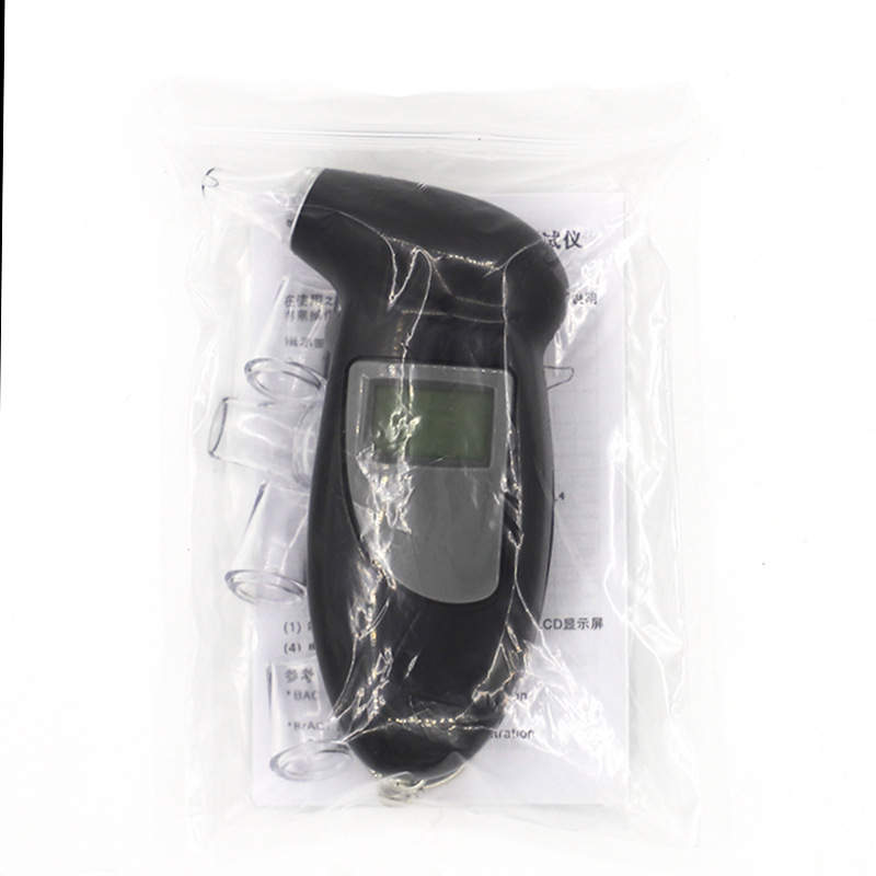 汽车便携式吹气式酒精测试 车内吹气式家专用高精 车载仪酒精检测