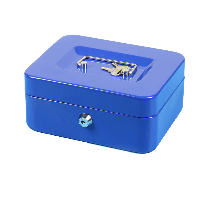 手提钱箱-8英寸-钥匙版