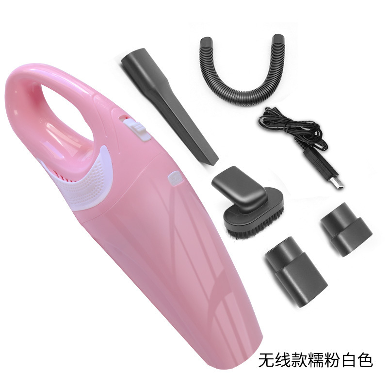 润东车载吸尘器无线充电吸尘器手持式家用车用干湿吸尘器 R-6054