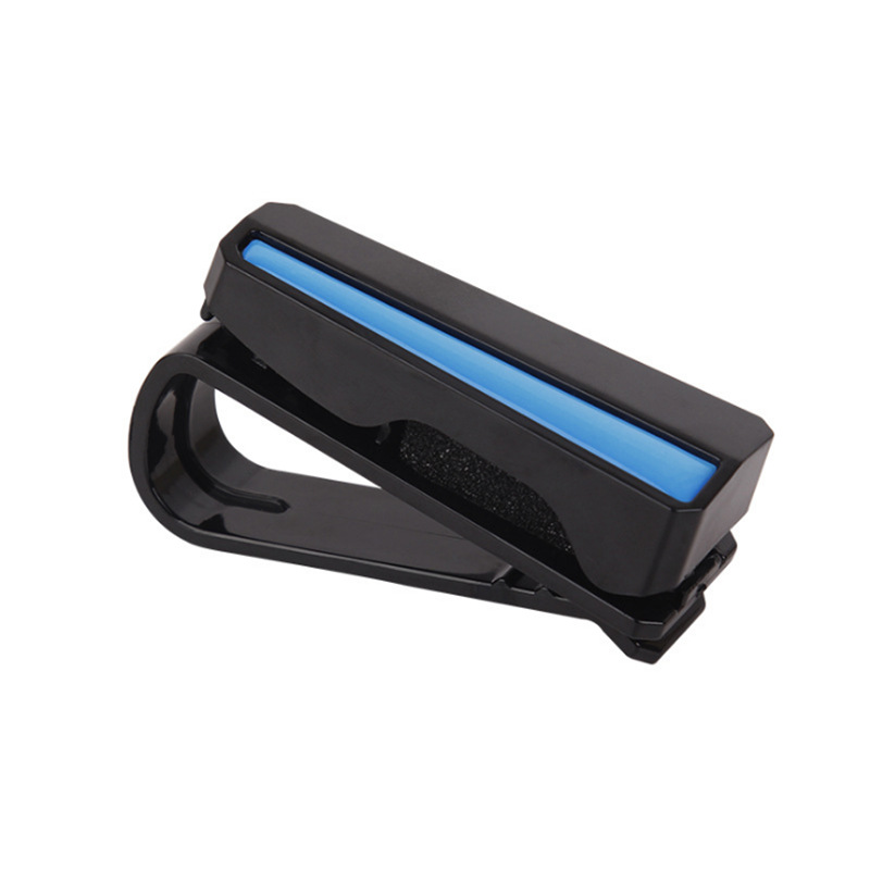 车载眼镜夹多功能车用墨镜支架车内眼睛盒创意汽车遮阳板收纳夹子