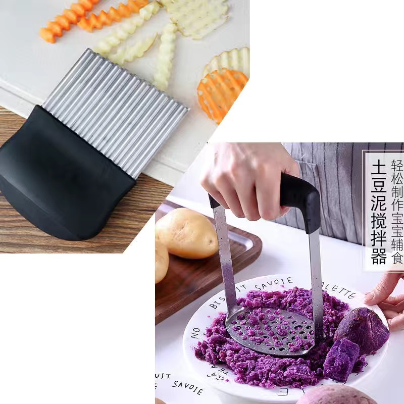 家用土豆波浪刀厨房切条切片切菜器薯条瓜果花式薯条刀花式切刀器