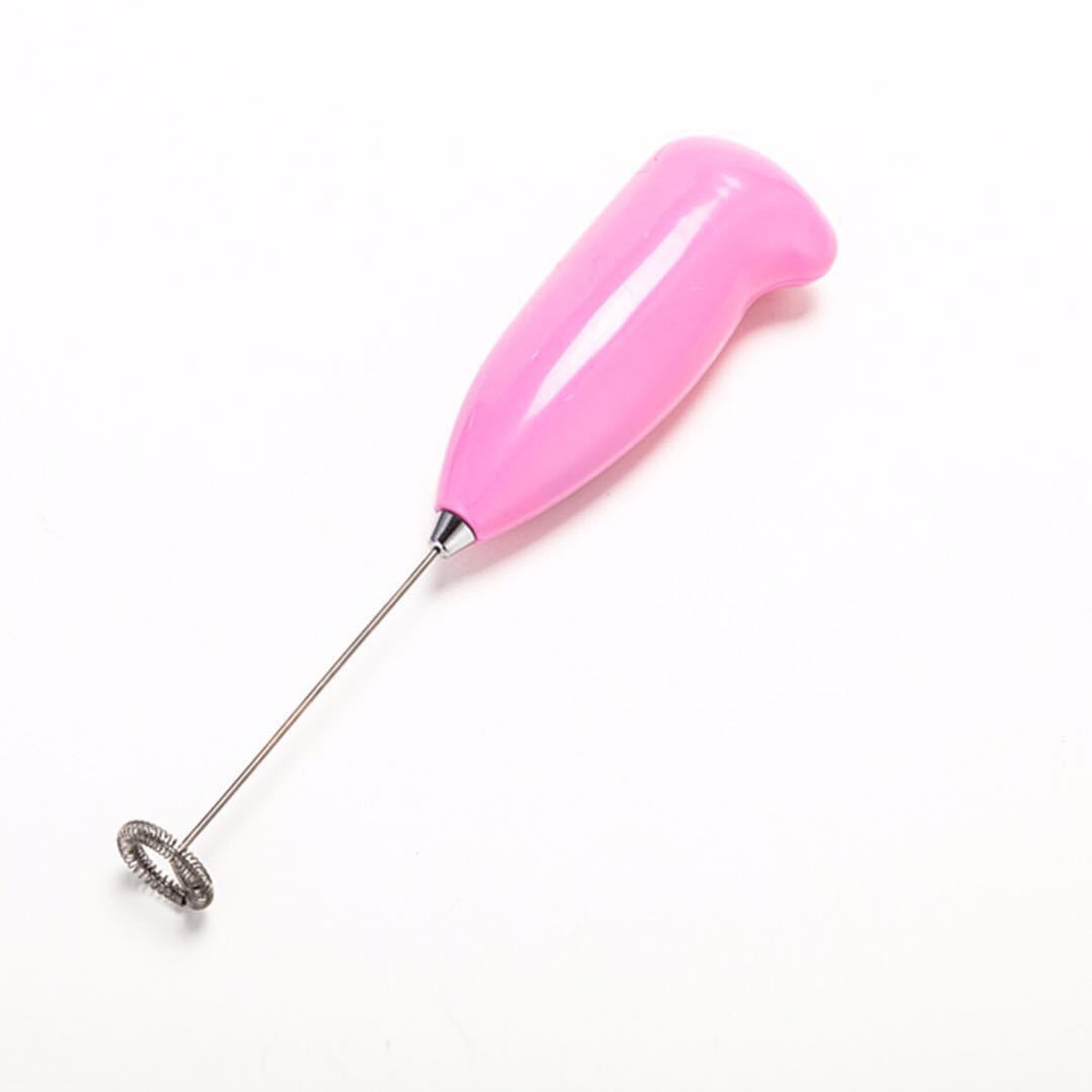 厨房工具创意爆款炫彩全自动手持式不锈钢电动打蛋器打奶器搅拌器