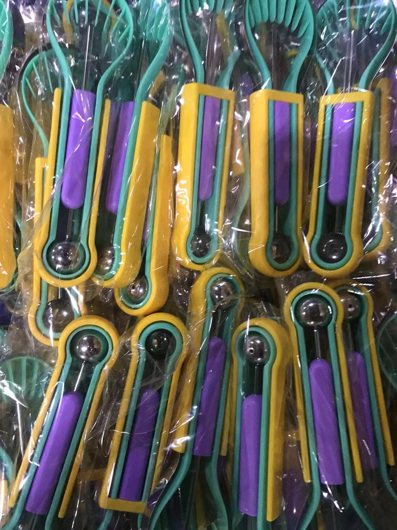 厨水果拼盘刀具套装挖球器雕花瓜果挖馕器去皮削皮三合一工具勺子