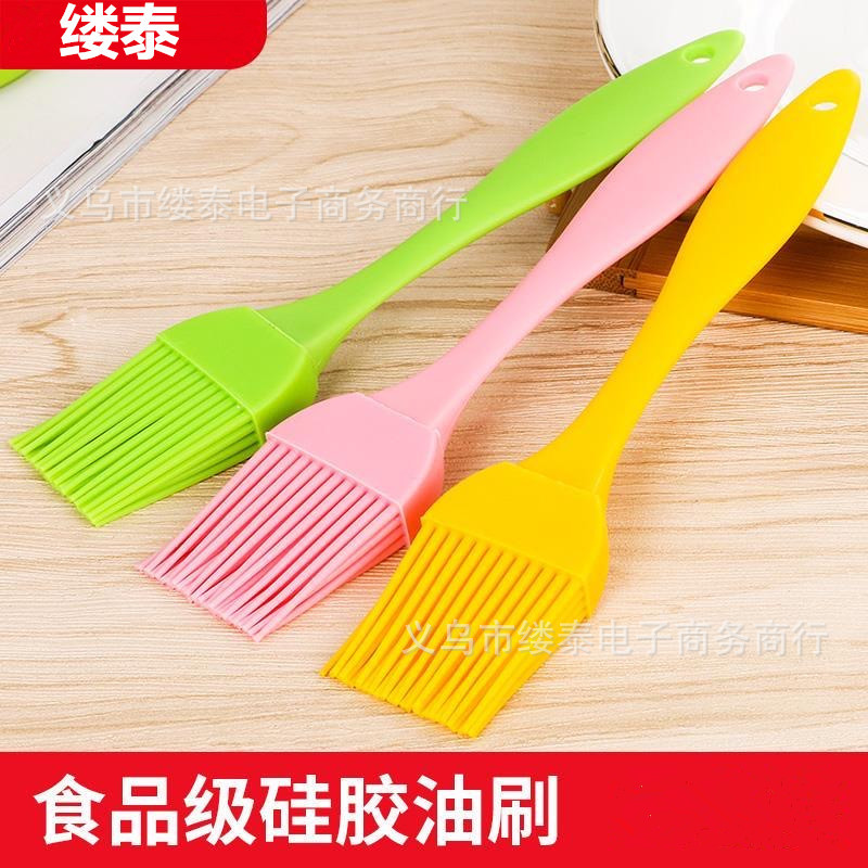 厂家现货硅胶小号扫子耐高温硅胶烧烤油刷DIY烧烤刷烘焙刷耐用刷