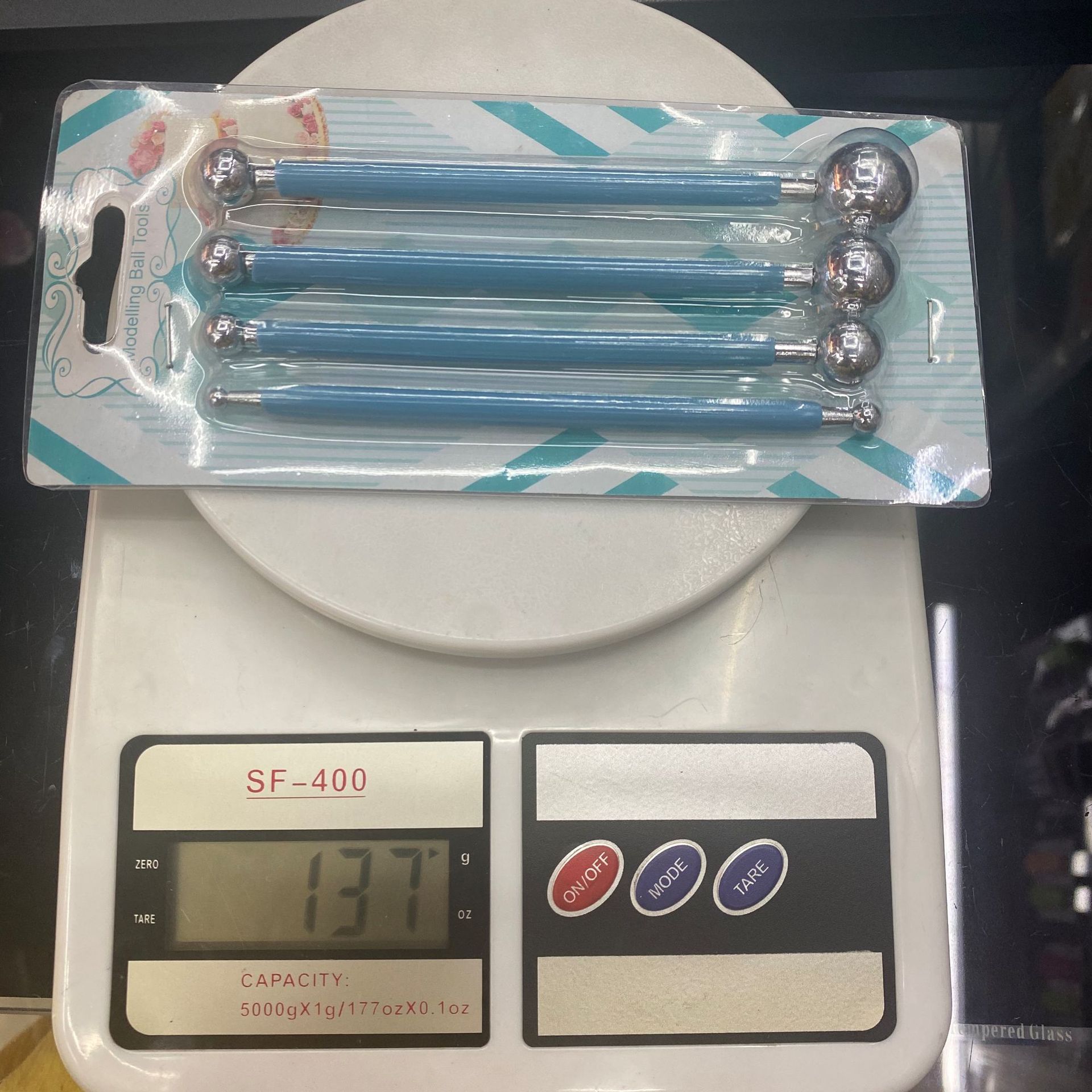 丸棒4支组超轻粘土软陶翻糖蛋糕工具家用DIY全金属不锈钢雕刻组