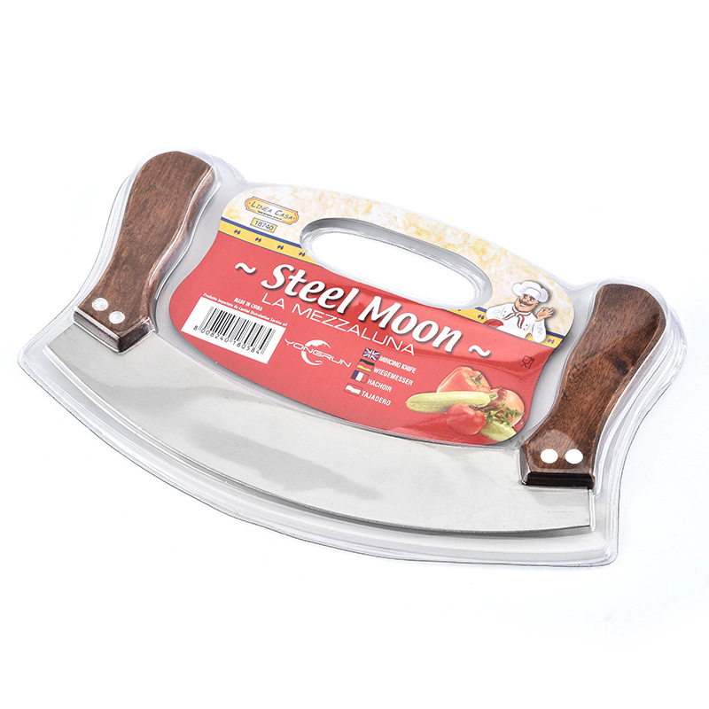 缕泰生活切雪花酥牛轧糖牛轧糖专用切刀切割刀烘焙工具不锈钢弧形