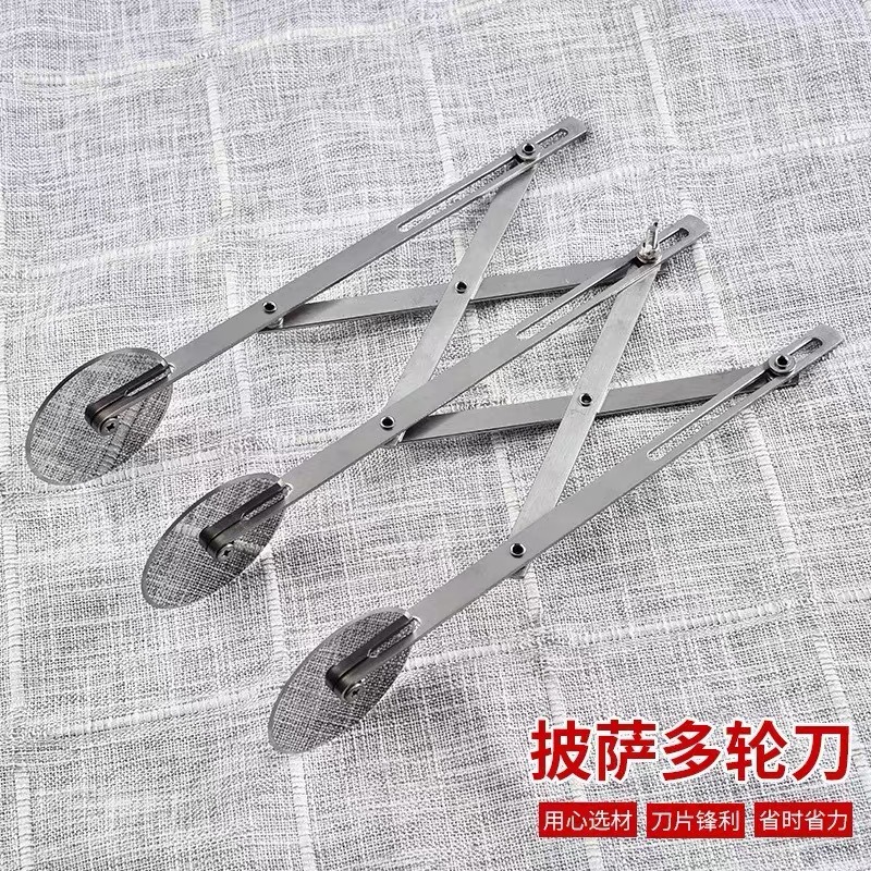 不锈钢油条刀专用切油条滚刀具切刀多轮滚轮刀油条模具切面分割器