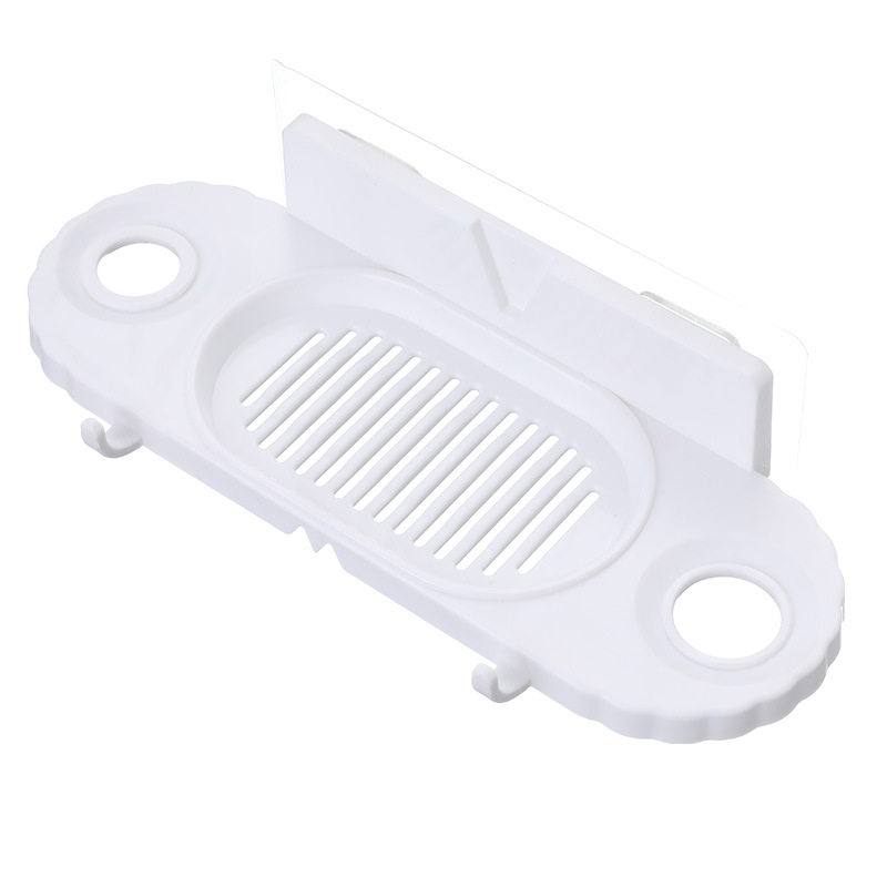 卫生间沐浴露瓶挂架多功能洗发水无痕挂钩浴室免打孔沥水肥皂盒