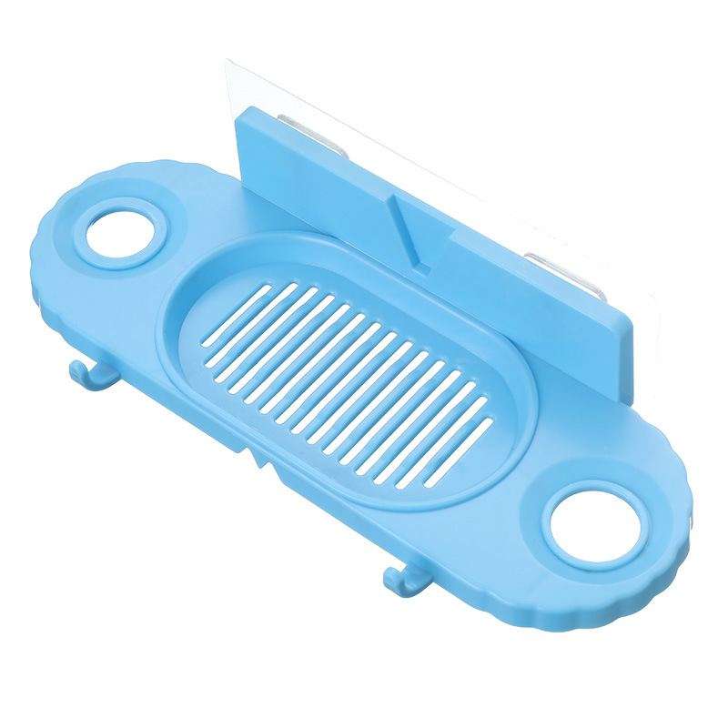 卫生间沐浴露瓶挂架多功能洗发水无痕挂钩浴室免打孔沥水肥皂盒