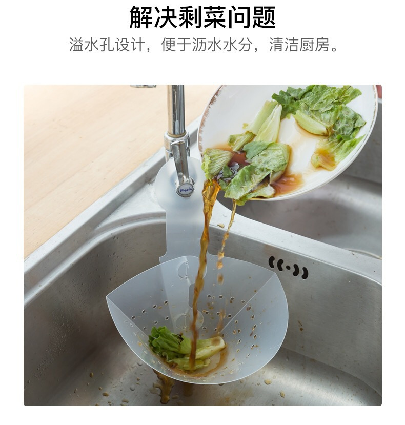 缕泰厨房收纳不锈钢水龙头置物架挂篮海绵沥水架水槽收纳架抹布架