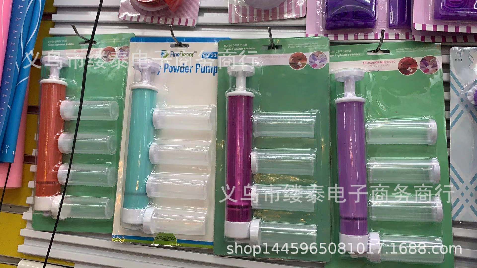 新款手动蛋糕喷枪蛋糕上色喷粉器烘焙装饰工具蛋糕喷筒烘焙工具