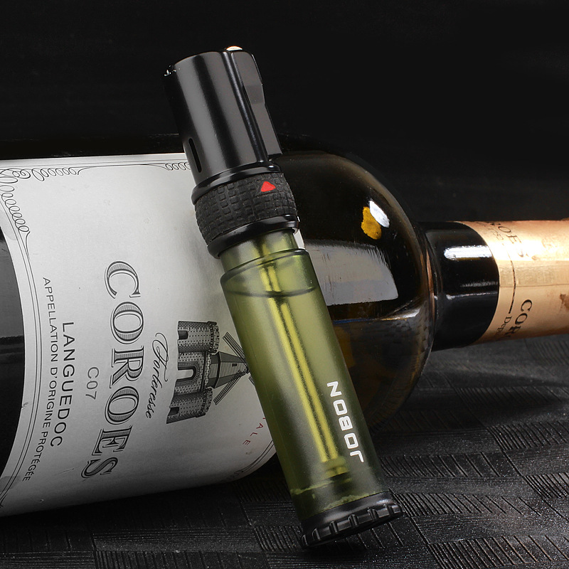 直冲打火机 个性创意透明可视气箱艾灸雪茄防风砂轮火机