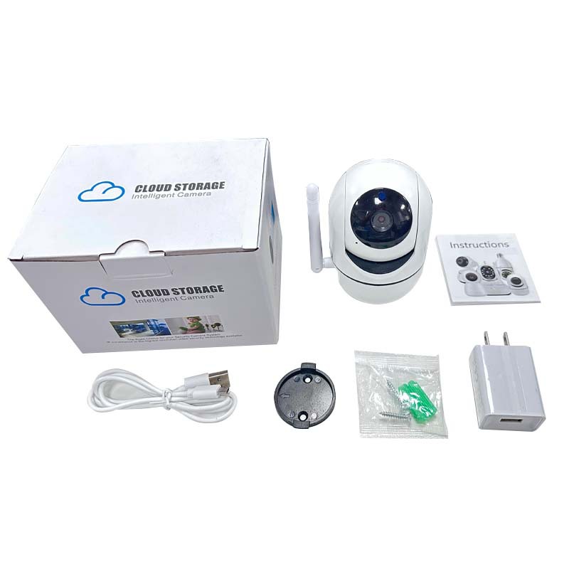 家用室内监控摄像头批发360度高清夜视手机远程看护小黄人监控器