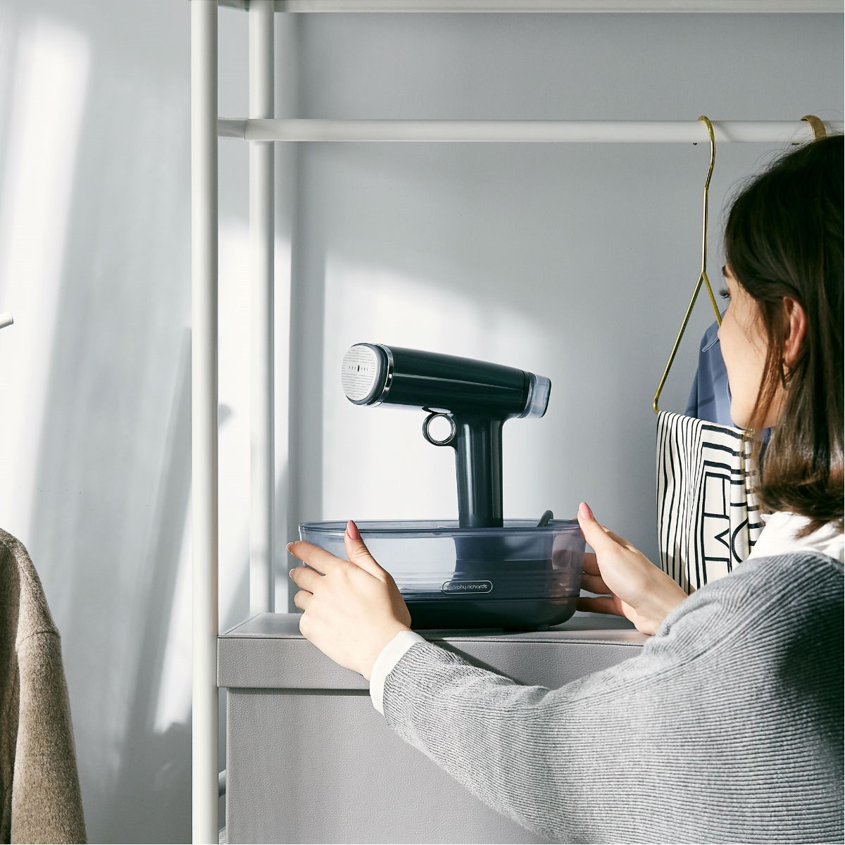 摩飞MR2030蒸汽挂烫机家用小型熨斗手持商务便携立式全自动熨烫机