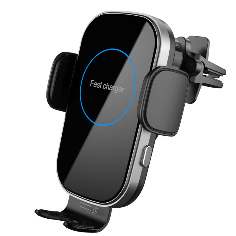New Car Wireless Charger Car Phone Holder 15W Fast Charging Mobile Phone Wireless Charger Factory Wholesale