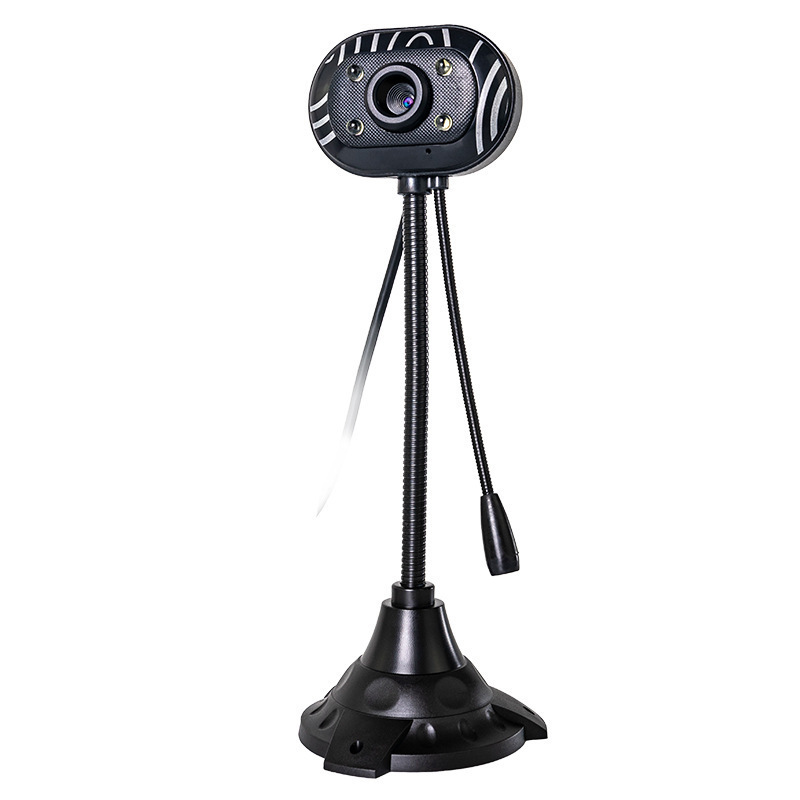 Yuhuashi Driveless HD Desktop Computer Digital Camera Laptop Video with Microphone Night Vision Lamp Microphone