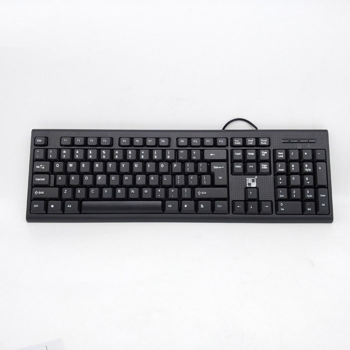 雷蝎KM-1 USB+USB鼠标键盘套装 时尚办公游戏台式机电脑有线键盘