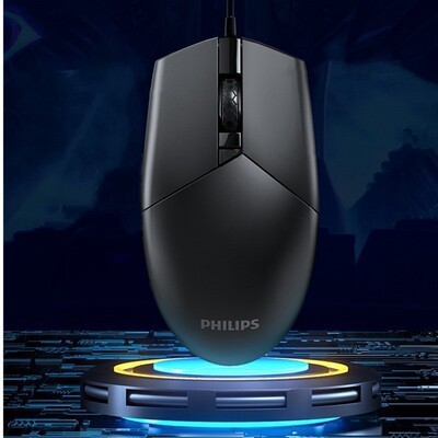 Philips/飞利浦SPK7234有线鼠标USB台式电脑笔记本台式通用跨境