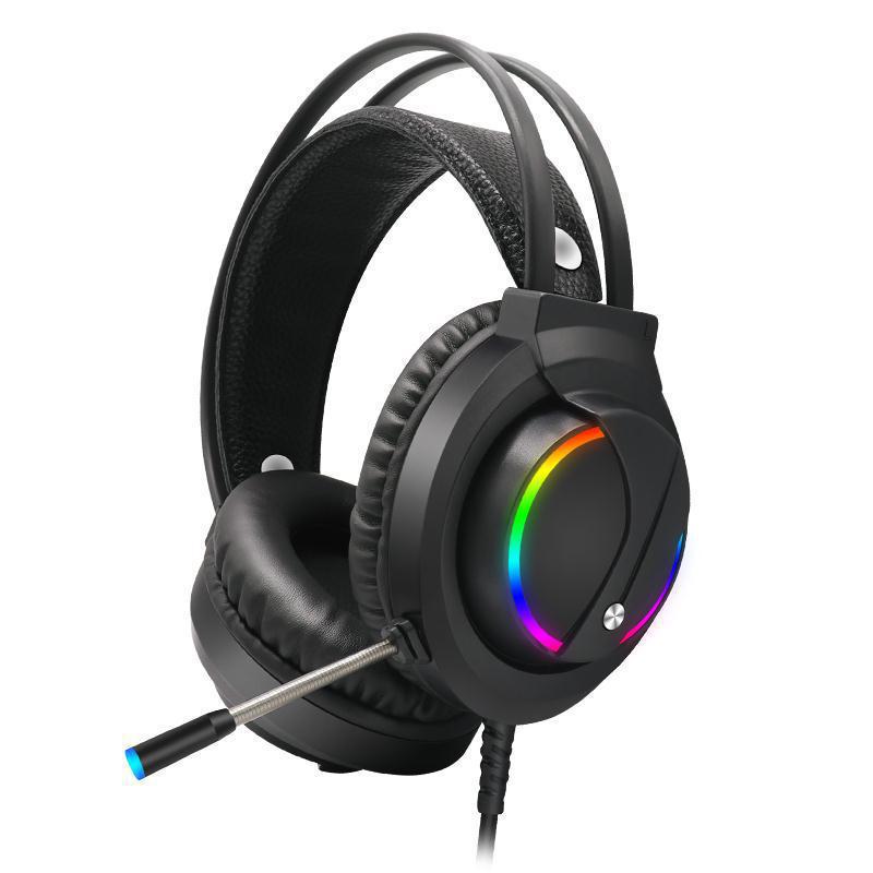Tuner K1 Colorful RGB Glow USB Headset Computer Headset E-sports Game Earphone Yamasu eBay
