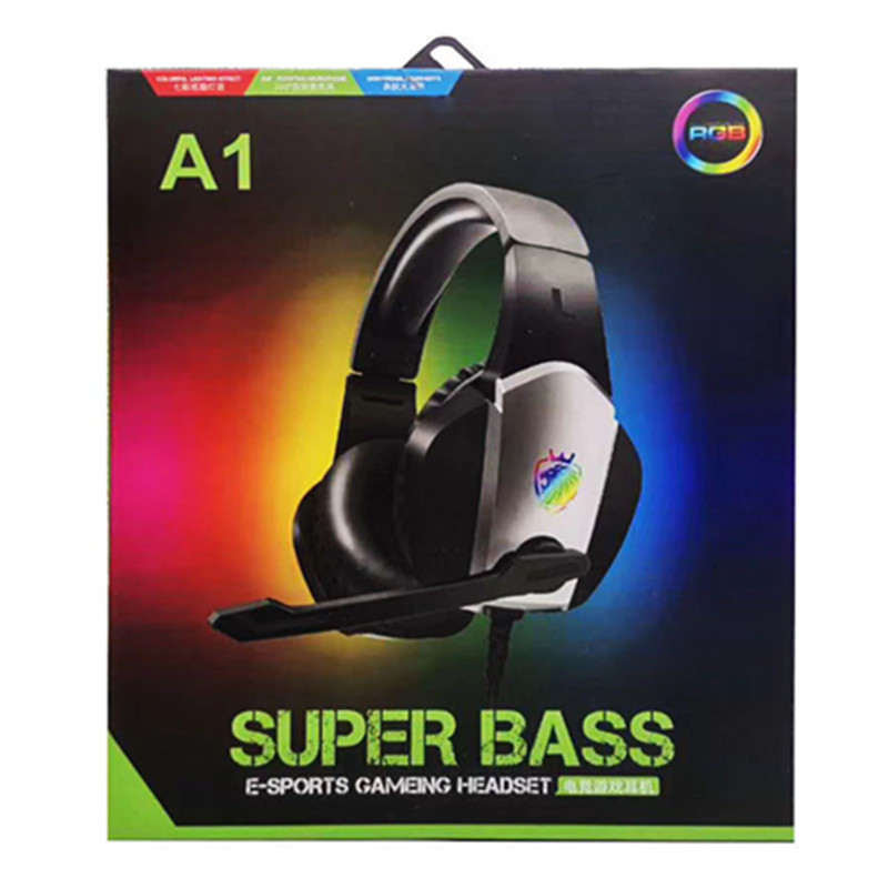 调音师A1 游戏耳机USB7.1声道耳机电脑头戴式电竞耳麦亚马逊wish