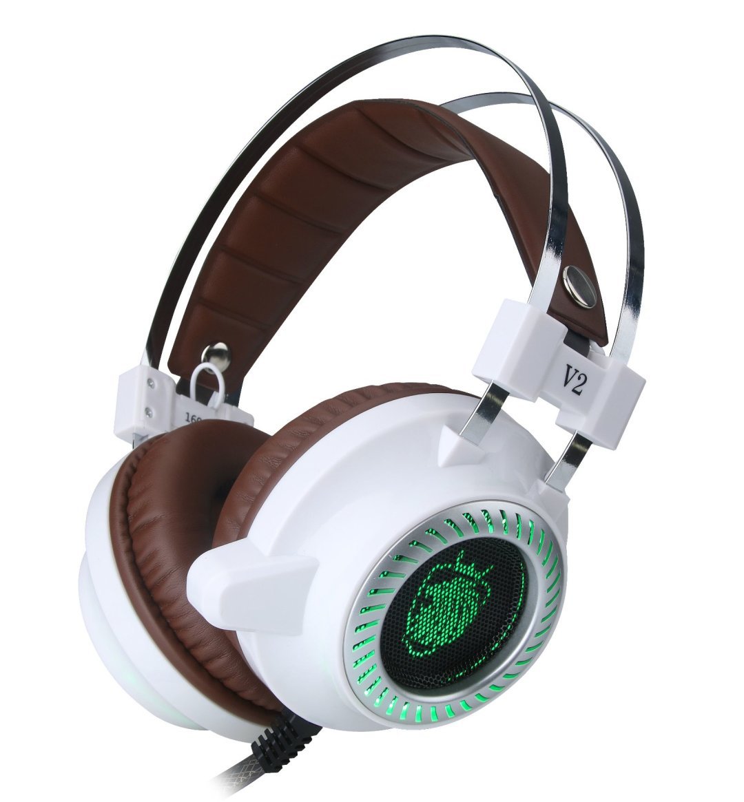 调音师V2 USB7.1声道吃鸡网吧网咖发光游戏耳机工厂 亚马逊ebay