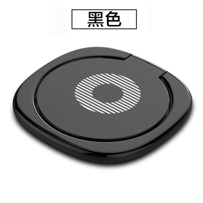 现货手机扣 360旋转卡扣粘贴式手机支架支撑金属指环扣印刷ogo