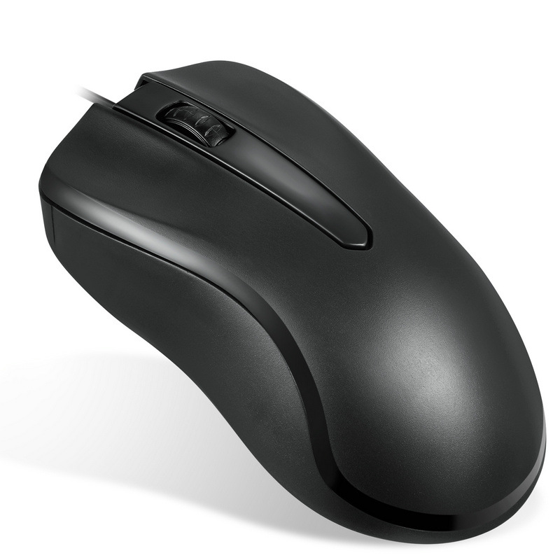 220有线大鼠标 电脑笔计本办公有线USB鼠标可印 logo办公鼠标