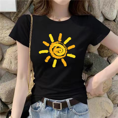 001 Milk silk 180gT T-shirt