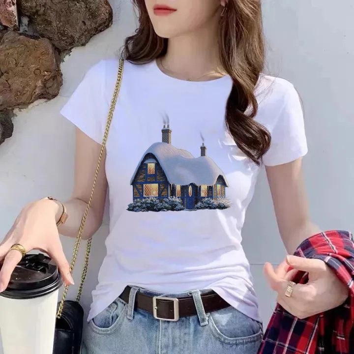 004 Milk silk 180gT T-shirt