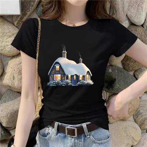 004 Milk silk 180gT T-shirt