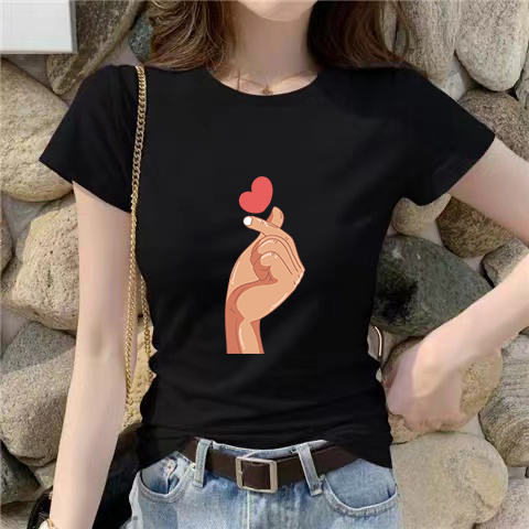 005 Milk silk 180gT T-shirt