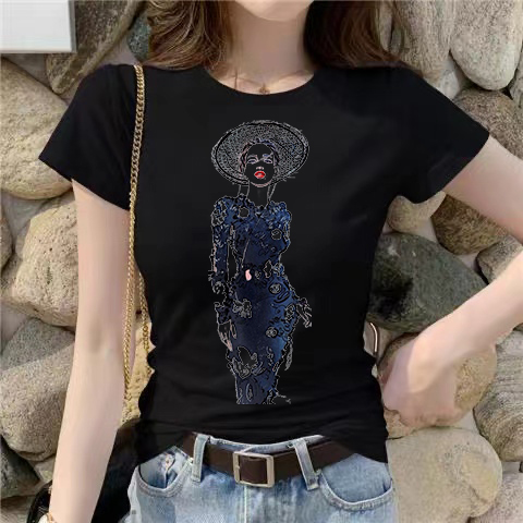 007 Milk silk 180gT T-shirt