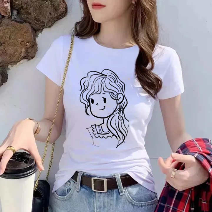 010 Milk silk 180gT T-shirt