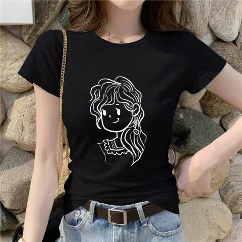 010 Milk silk 180gT T-shirt