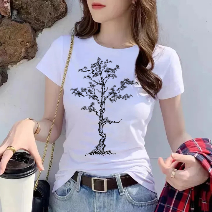 011 Milk silk 180gT T-shirt